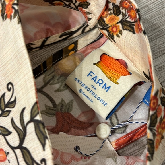 NWT Farm Rio Anthropologie Halter Maxi Dress Size XXS - Picture 7 of 9